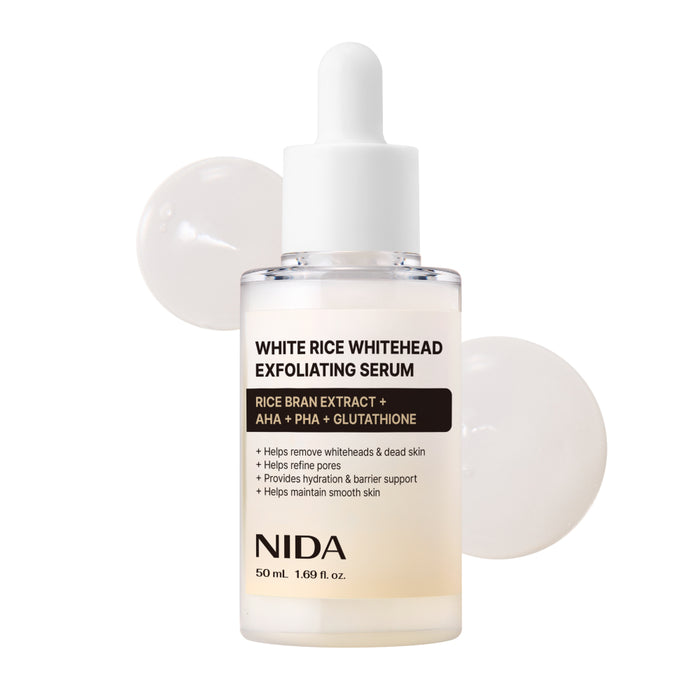 NIDA White Rice Whitehead Exfoliating Serum 50 ml