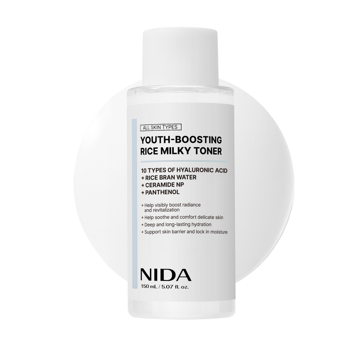 NIDA Youth-Boosting Rice Milky Toner 150 ml